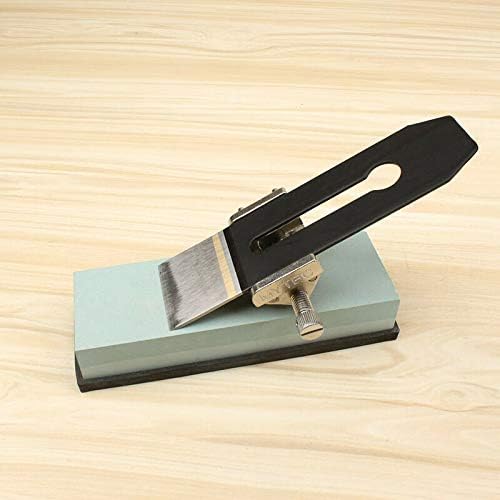 Powertool Kantenschärfer, Winkelschärfer, Klemmwinkel, Honführung mit Messingrolle für Holzmeissel,
