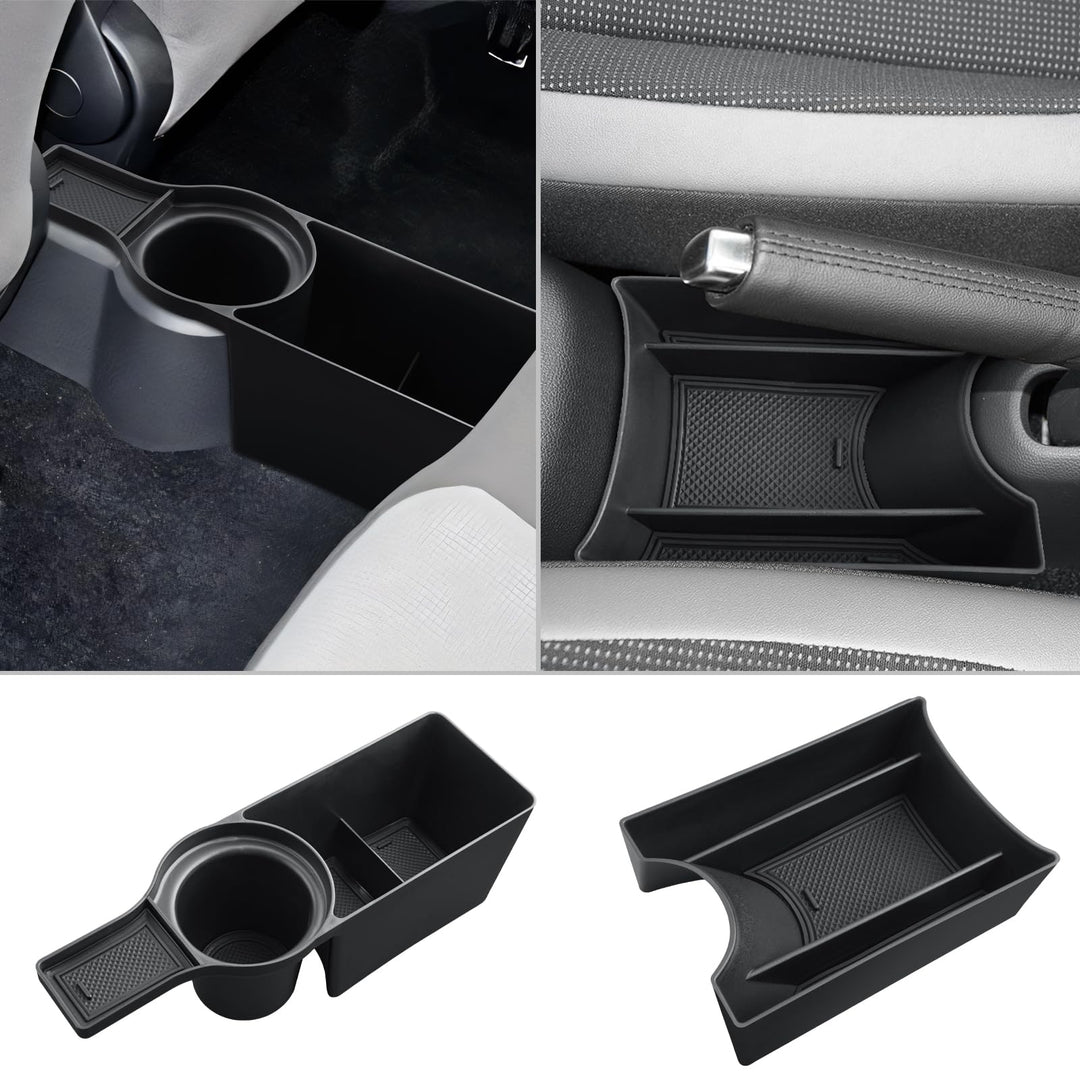 CDEFG Kompatibel mit VW UP GTI/Seat MII/Citigo 2013-2023 Mittelkonsole Organizer Aufbewahrungsbox Au