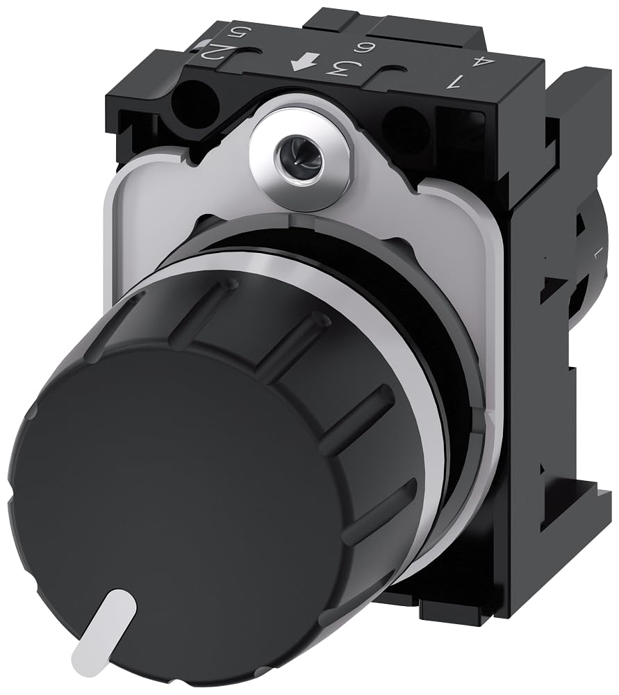Siemens SIRIUS – potenciometro Kompakt Rund Kunststoff Schwarz 10 K Ohm