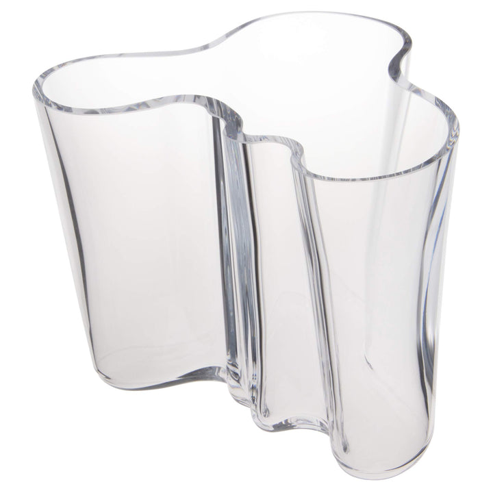 Iittala Vase Aalto 160 mm Klar aus Glas, 160 mm