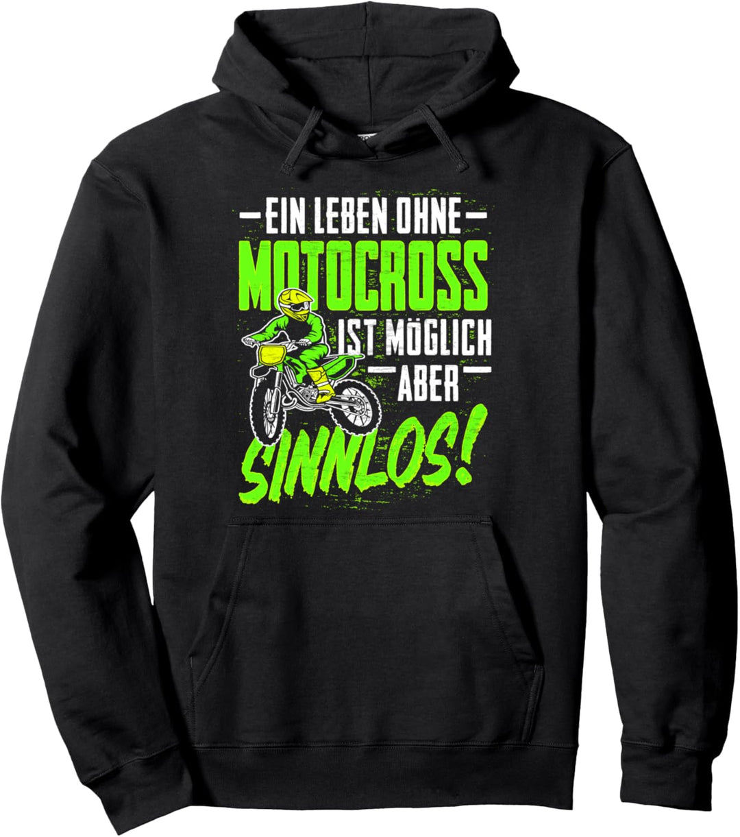 Motorcross Supermoto Dirt Bike Motocross Fahrer Geschenk Pullover Hoodie