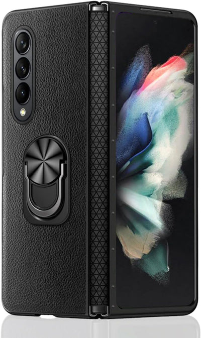 COQUE Galaxy Z Fold 4 Hülle, Schlanke All-Inclusive Handyhülle mit Klappständer, Faltbare Handyhülle