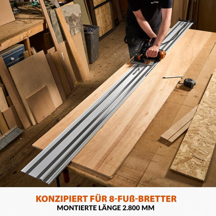 Evolution ST2800-G2 Führungsschiene Kreissägen Universal passend für die meisten Marken Makita, Meta
