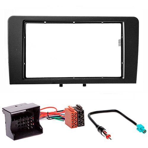 CARAV 11-450-25-7 Radioblende Car 2-DIN in Dash Installation kit Set for Audi A3 (8P / with Symphony