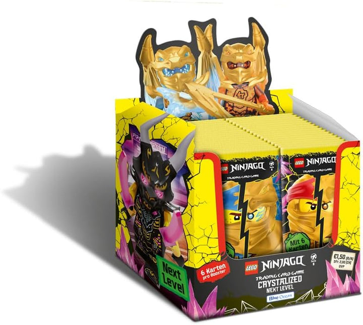 Bundle mit LEGO Ninjago Serie 8 Next Level Trading Cards - 2 Display (100 Booster) + Exklusive Colle