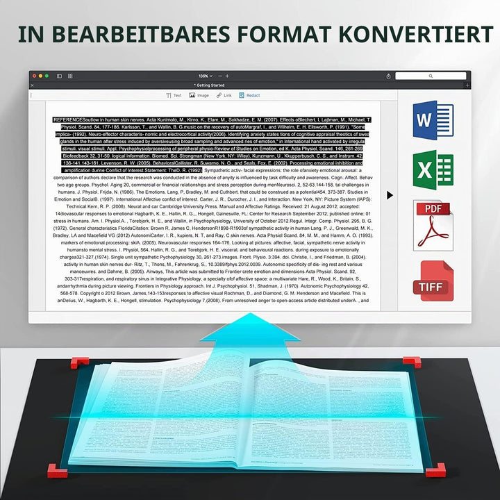 JOYUSING V508 VGA/HDMI/USB 8 Megapixel Dokumentenkamera und Visualizer, A3-Format, LED-Licht &amp; Mikro