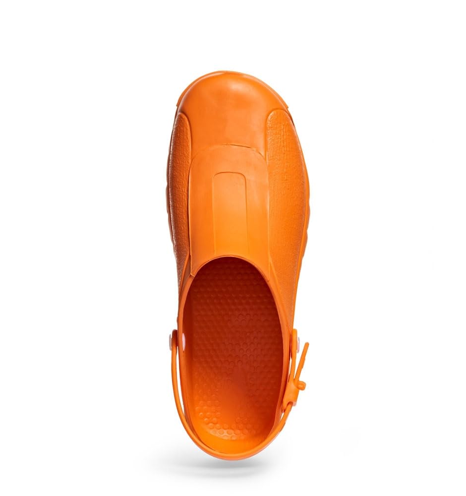 ABEBA 9630 AUTOKLAVIERBARE CLOGS Verstopfen, OB, A, E, SRC, Orange, Grösse 42 42 EU, 42 EU