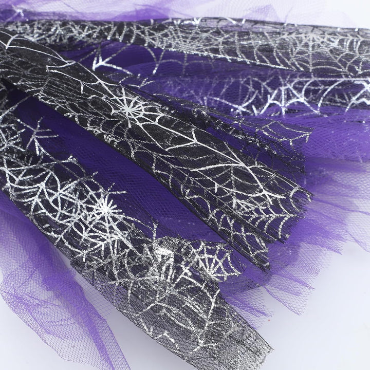 FOMIYES Kinderbesen Halloween Hexenbesen Hexenbesen Kinder Reisigbesen (Violett), Violett