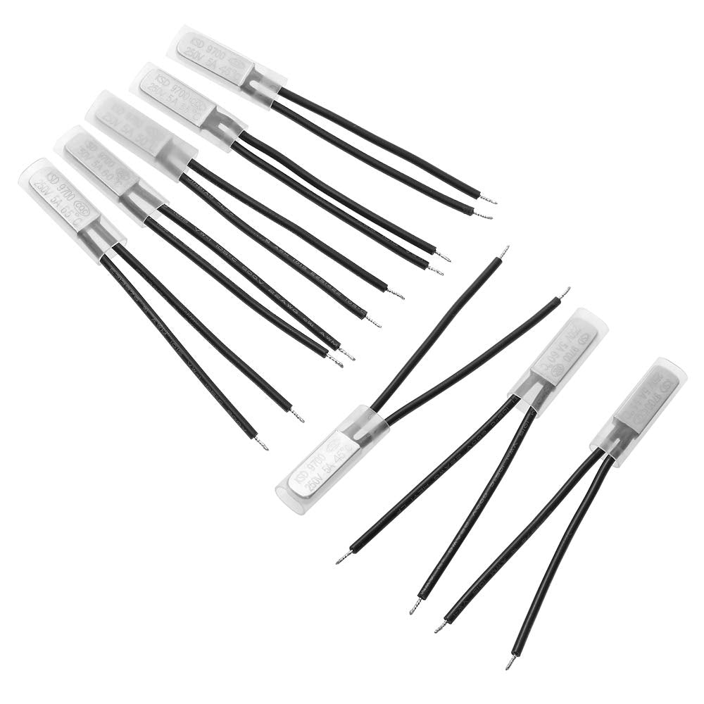 KSD9700 Thermostat-Hitzeschutz Temperaturschalter Bimetall N/O (85℃, normal geschlossen) 85℃ Normall