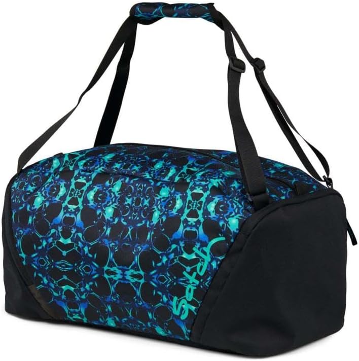 Satch Pack Pencil Slider Edition Schulrucksack Set 3tlg. inkl. Sporttasche (Caleido Blue), Caleido B