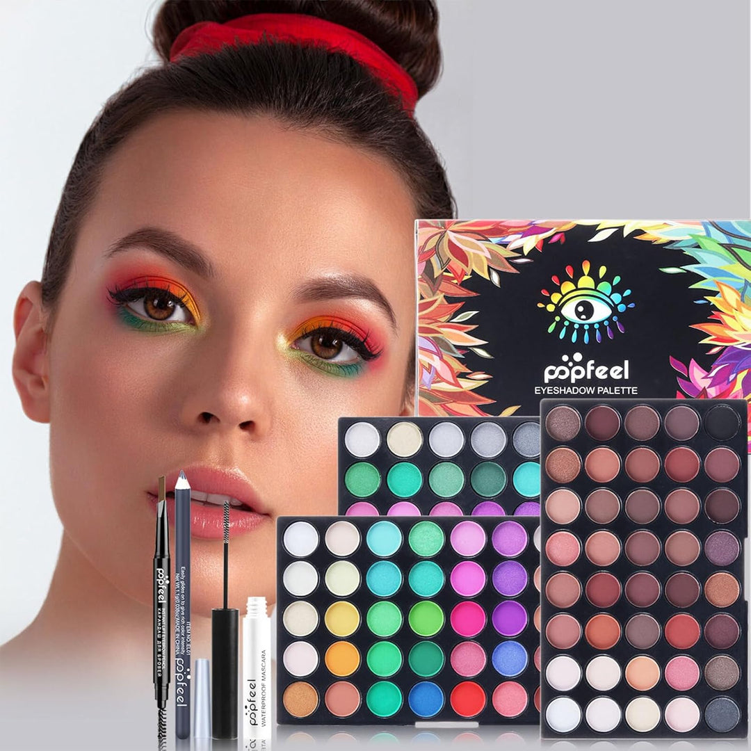 FantasyDay Multifunktions Exquisite Make-up Geschenkset Kosmetik Schmink Kit für Gesicht, Augen und