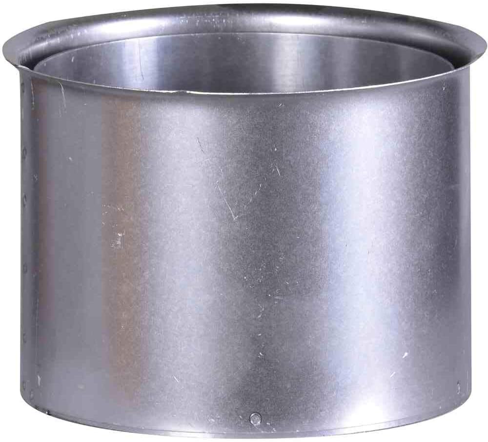 FIREFIX A150/WD Doppelwandfutter (unlackiert), ø 150 mm - für 0,6 mm Starke Ofenrohre