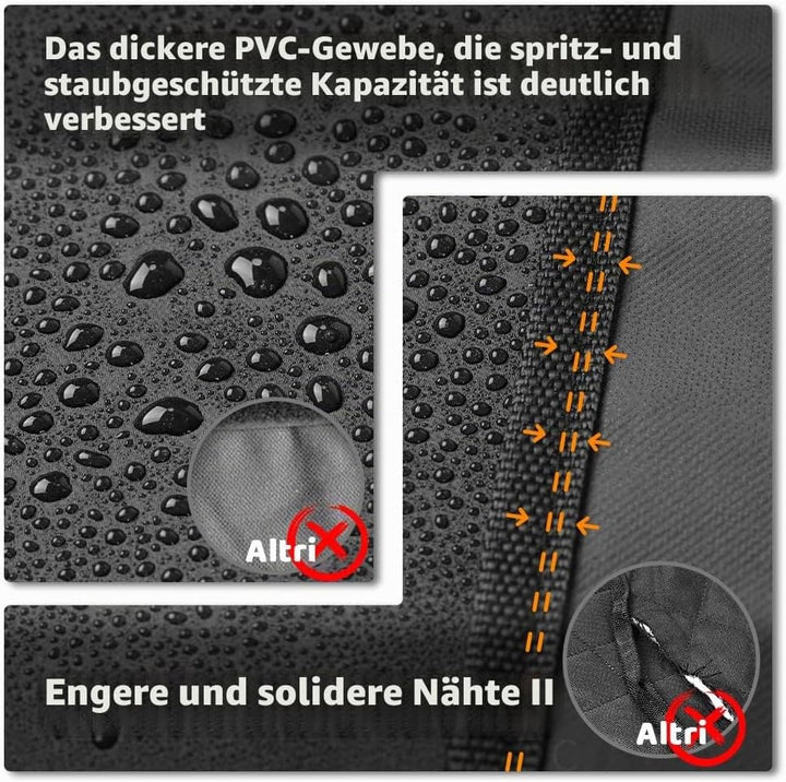 KYG Abdeckplane für Kofferraum Auto Futter für Haustiere copribaule Wasserdicht Sitzbezug Universal