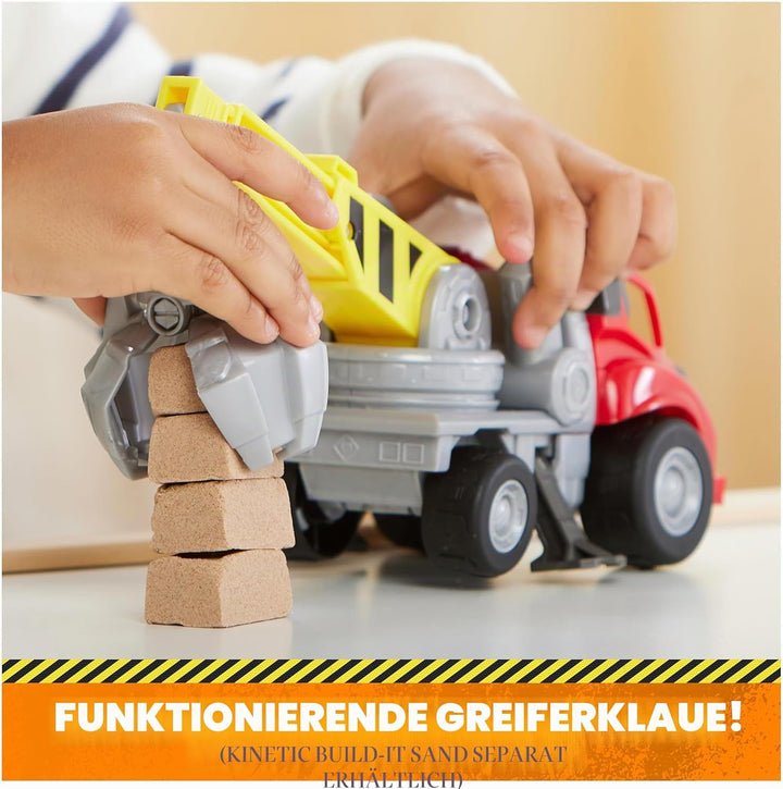 Rubble & Crew, Charger's Crane Grabber Spielzeug-LKW mit beweglichen Teilen und einer Sammel-Actionf
