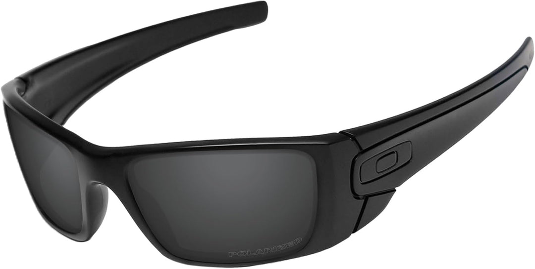 PapaViva Ersatzlinsen für for Oakley Fuel Cell OO9096 Black Grey - Polarized, Black Grey - Polarized