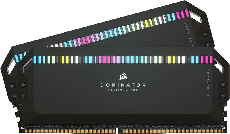 Corsair Dominator Platinum RGB DDR5 64GB (2x32GB) 6000MHz C40 Intel Optimierter Desktop-Speicher (On