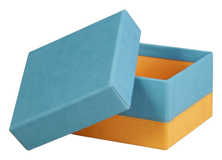 Rhodia 318885C Set mit 5 Boxen (aus italienischem Kunstleder, elegant und praktisch, ideal für Ihre
