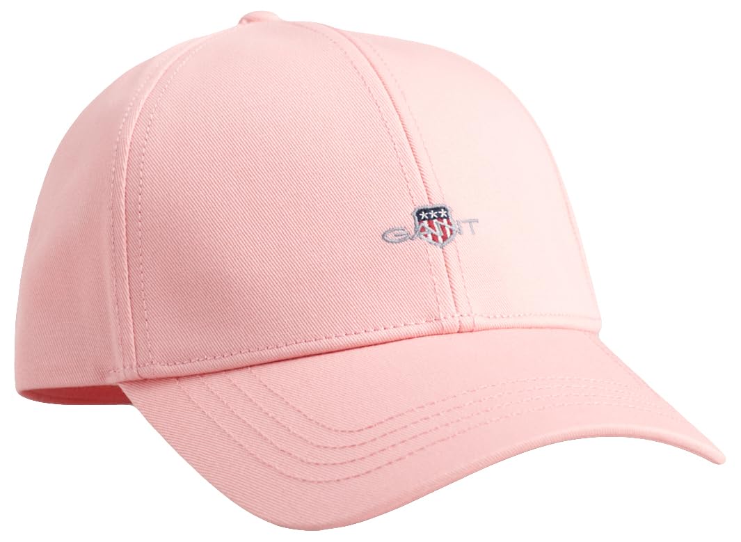 GANT Unisex Shield High Cap Baseballkappe, BUBBELGUM PINK