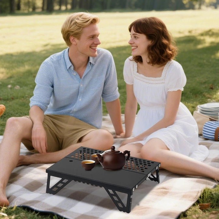 Grill | Aluminiumlegierung Zusammenklappbarer Grill Für | Outdoor Kochen Garten Terrasse Picknick Gr