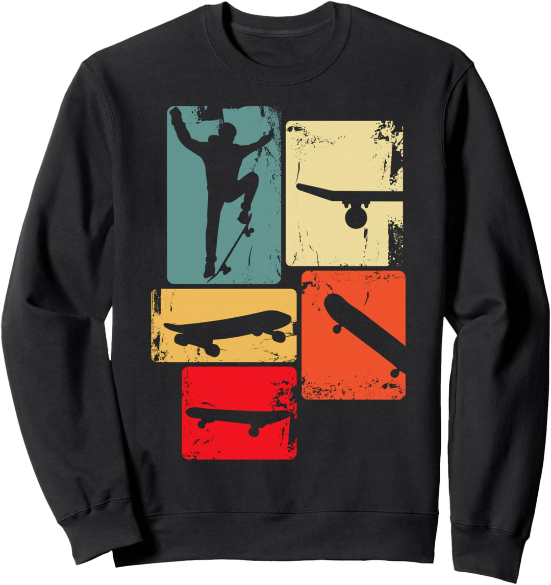 Skater Skateboard Stunt Skater Jungen Kinder Sweatshirt