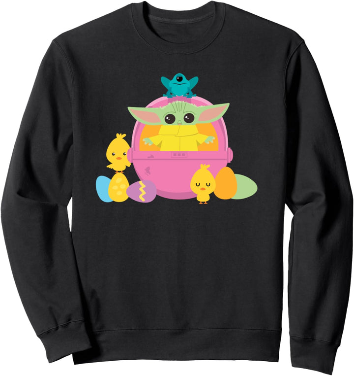 Star Wars The Mandalorian The Child Happy Easter Sweatshirt
