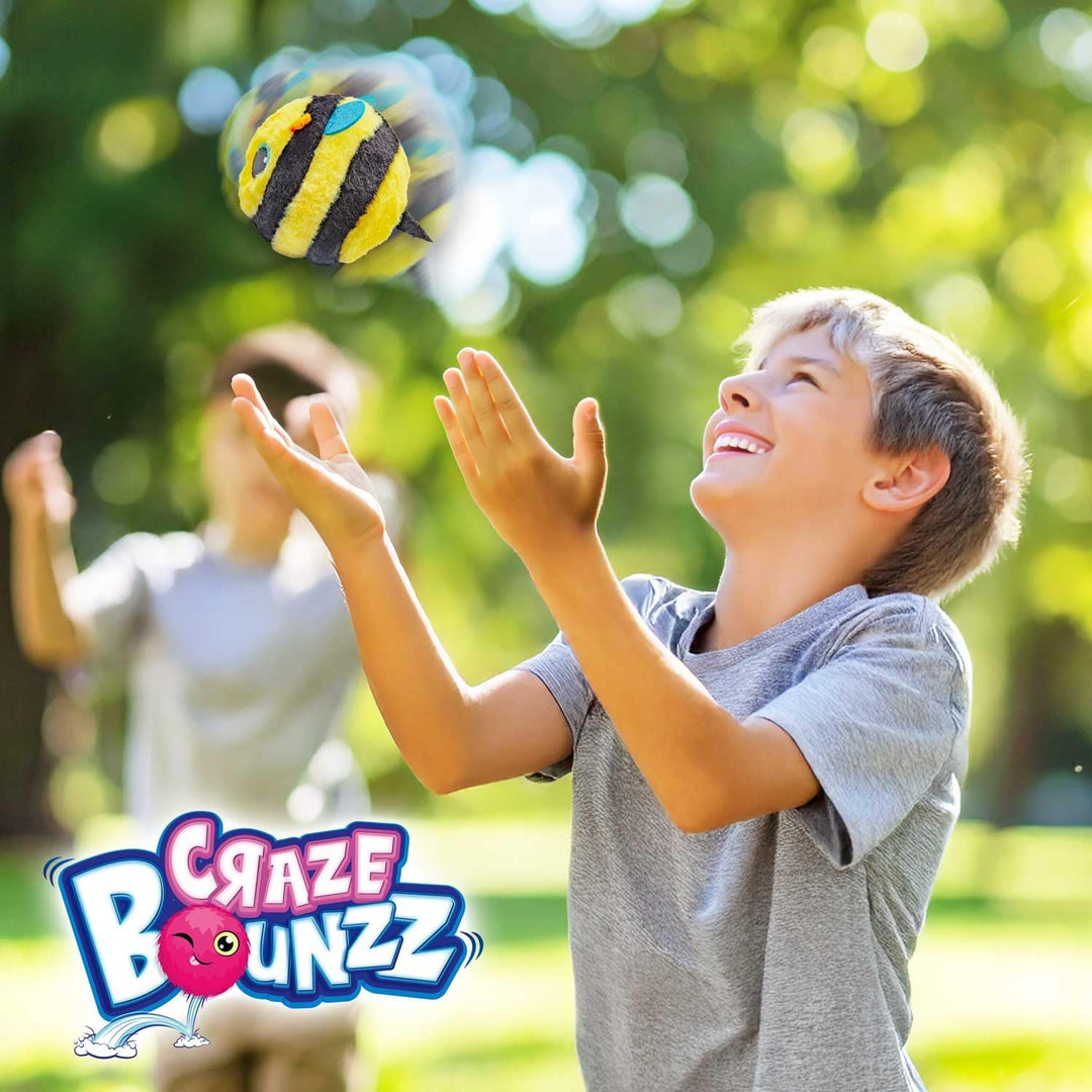 Craze BOUNZZ Trio 3er Bundle Hüpfende Plüschtiere, Flauschige Stofftiere zum Spielen & Sammeln für K