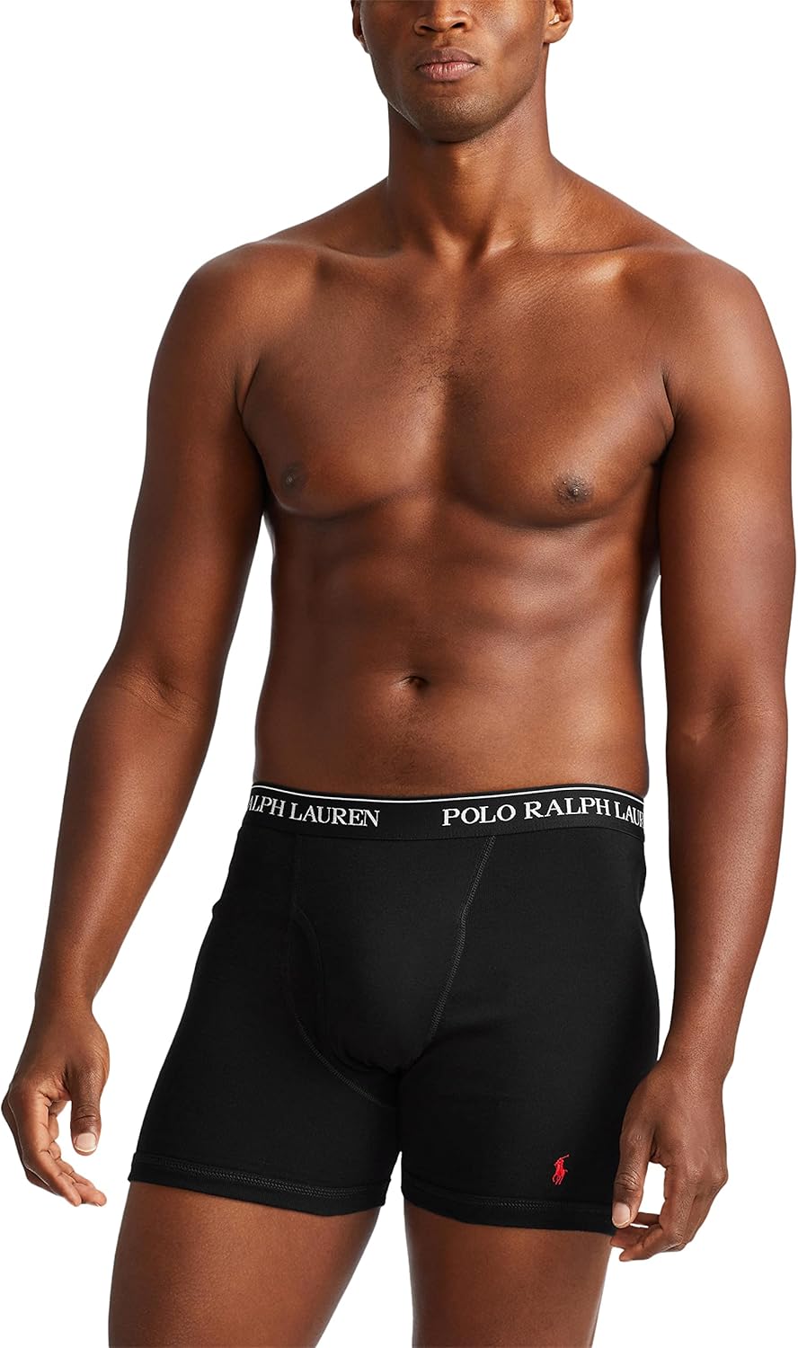 Polo Ralph Lauren Herren Baumwolle mit Klassischer Passform Boxershorts (3er Pack) XXL Polo Schwarz/