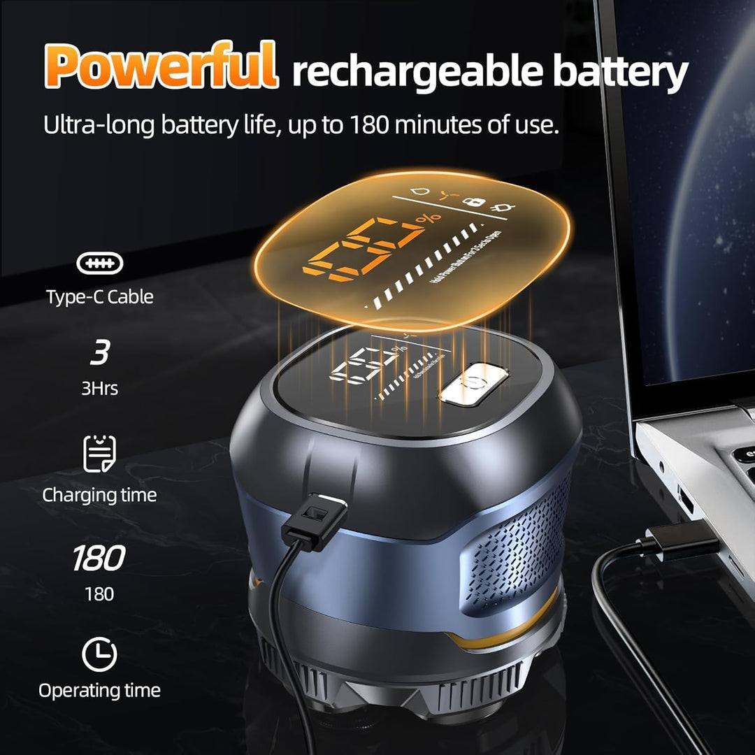 Glatzen Rasierer Herren Elektrisch 6D, 2 Modi Head Shaver Men Magnetische, Kopfrasierer Glatze für 0