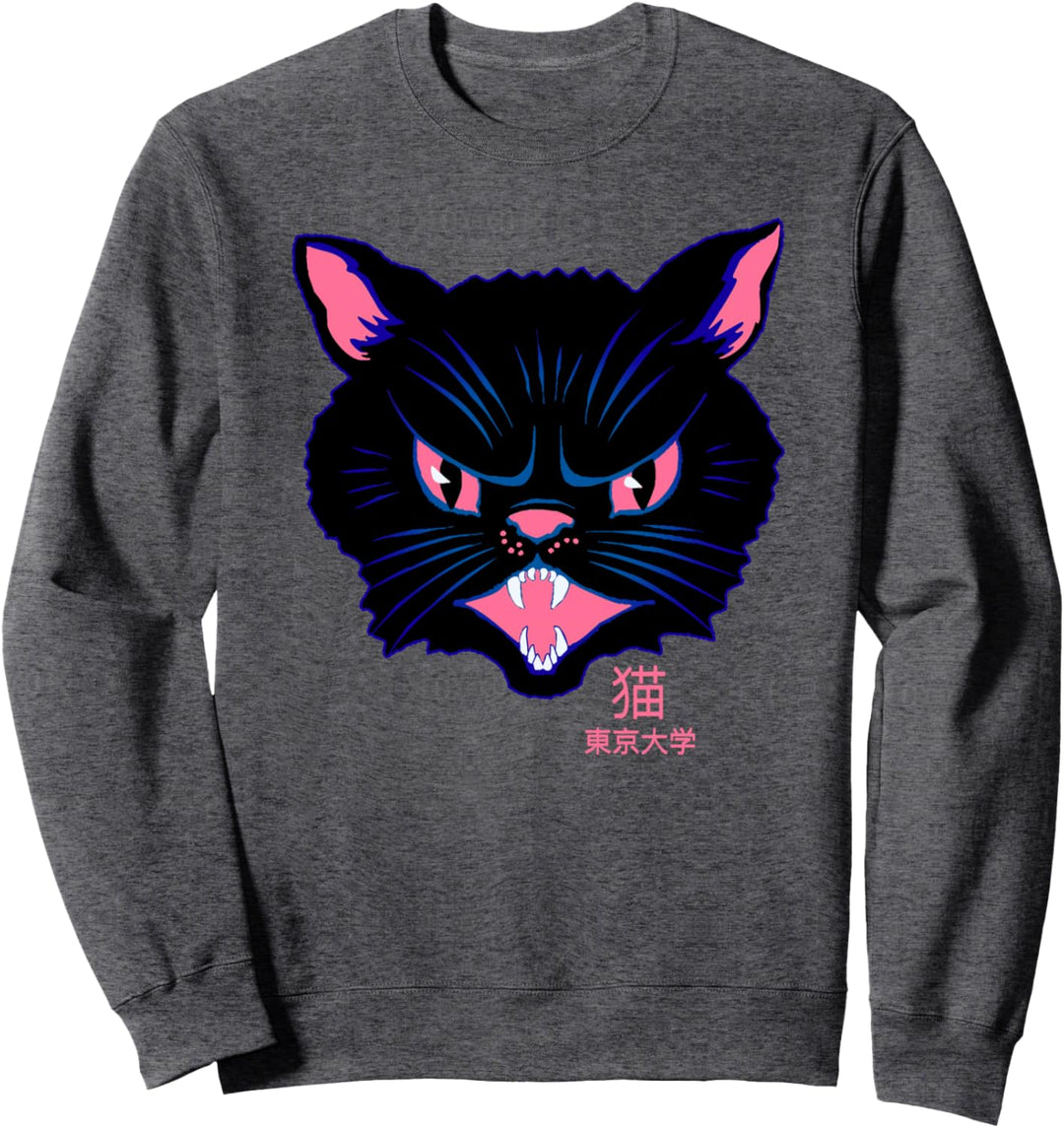 Pussy Deluxe Angry Cat Sweatshirt