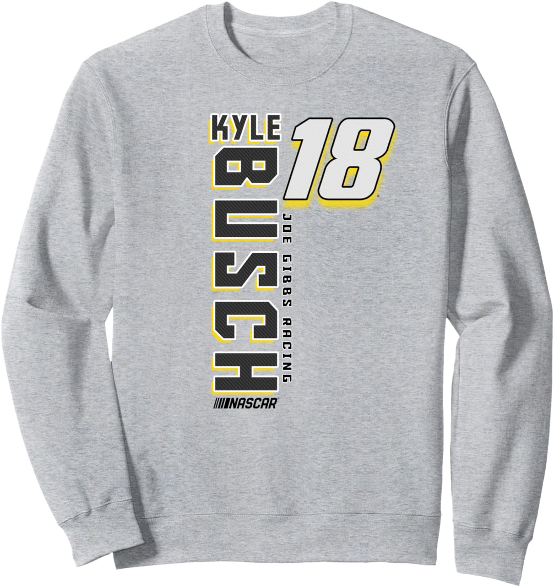 NASCAR - Kyle Busch - Vertical Carbon Fiber Sweatshirt