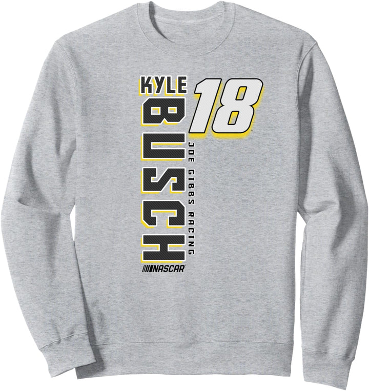 NASCAR - Kyle Busch - Vertical Carbon Fiber Sweatshirt