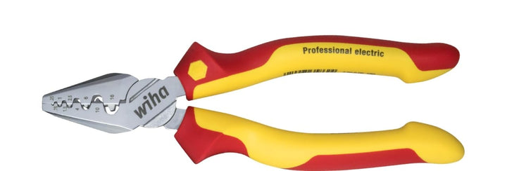Wiha Aderendhülsenzange Professional electric (35862) 180 mm Zange für Elektriker, VDE geprüft, stüc