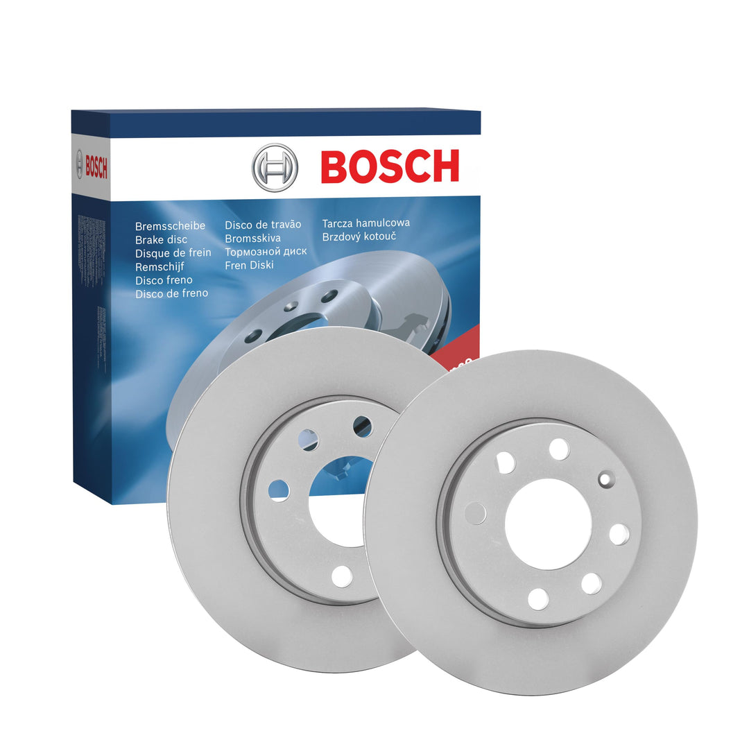 Bosch BD154 Bremsscheiben - Vorderachse - ECE-R90 Zertifizierung - zwei Bremsscheiben pro Set