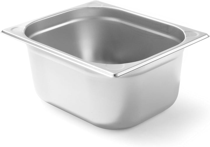 HENDI Gastronormbehälter, Temperaturbeständig von -40° bis 300°C, 9.5L, GN 1/2, 325x265x(H) 150mm, E