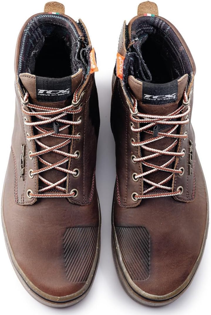 TCX Herren Dartwood WpWasserdichte Motorradschuhe 48 EU Braun, 48 EU Braun