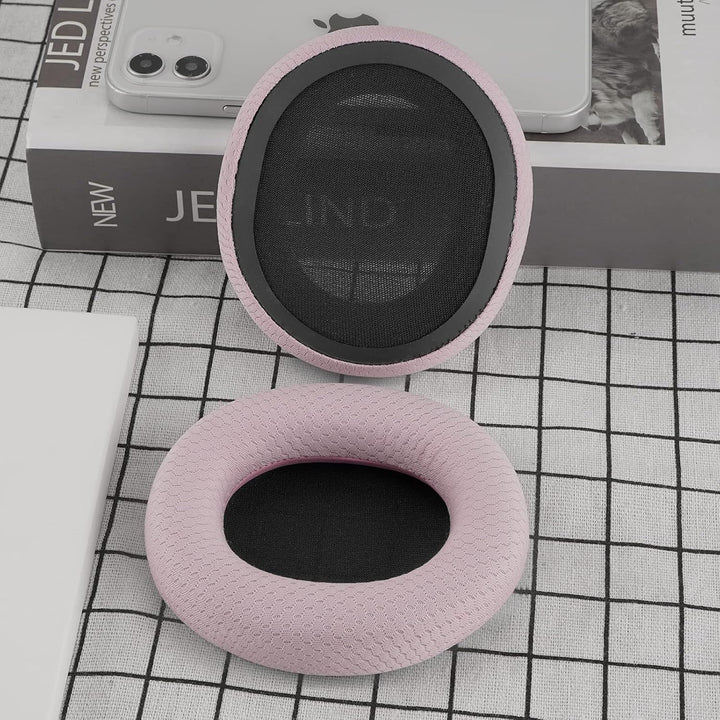 Geekria Comfort Mesh Fabric Replacement Ear Pads for Microsoft Xbox Wireless, Xbox Stereo 20th Anniv