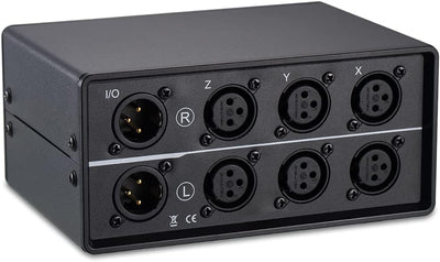 Nobsound 3-IN-1-OUT XLR Audio Switch ; Balanced Audio Converter ; 3-Way Stereo Passive Audio Selecto