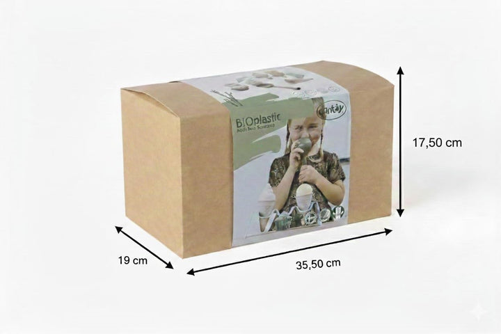 Dantoy - Bio EIS-Set aus Biokunststoff - ab 2 Jahren - Nachhaltiges - 11-teilig - Drinnen &amp; Draussen