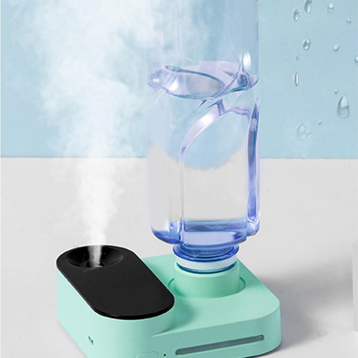 Mini-Wasserflaschen-Luftbefeuchter, Kompaktes Design, USB-Aufladung, Grosses Spray, Tragbarer Kabell