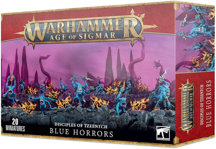 Warhammer+AoS+%26+40k+-+Chaos+Daemons+Horreurs+Bleu+et+Horreurs+Brimstone+de+Tzeentch
