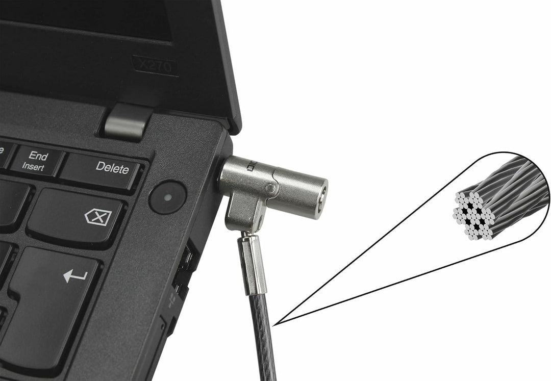 DICOTA - MOBILE ACCESSORIES Security Cable Nano Lock Ultra Slim KEYED 2.5X6 MM Slot