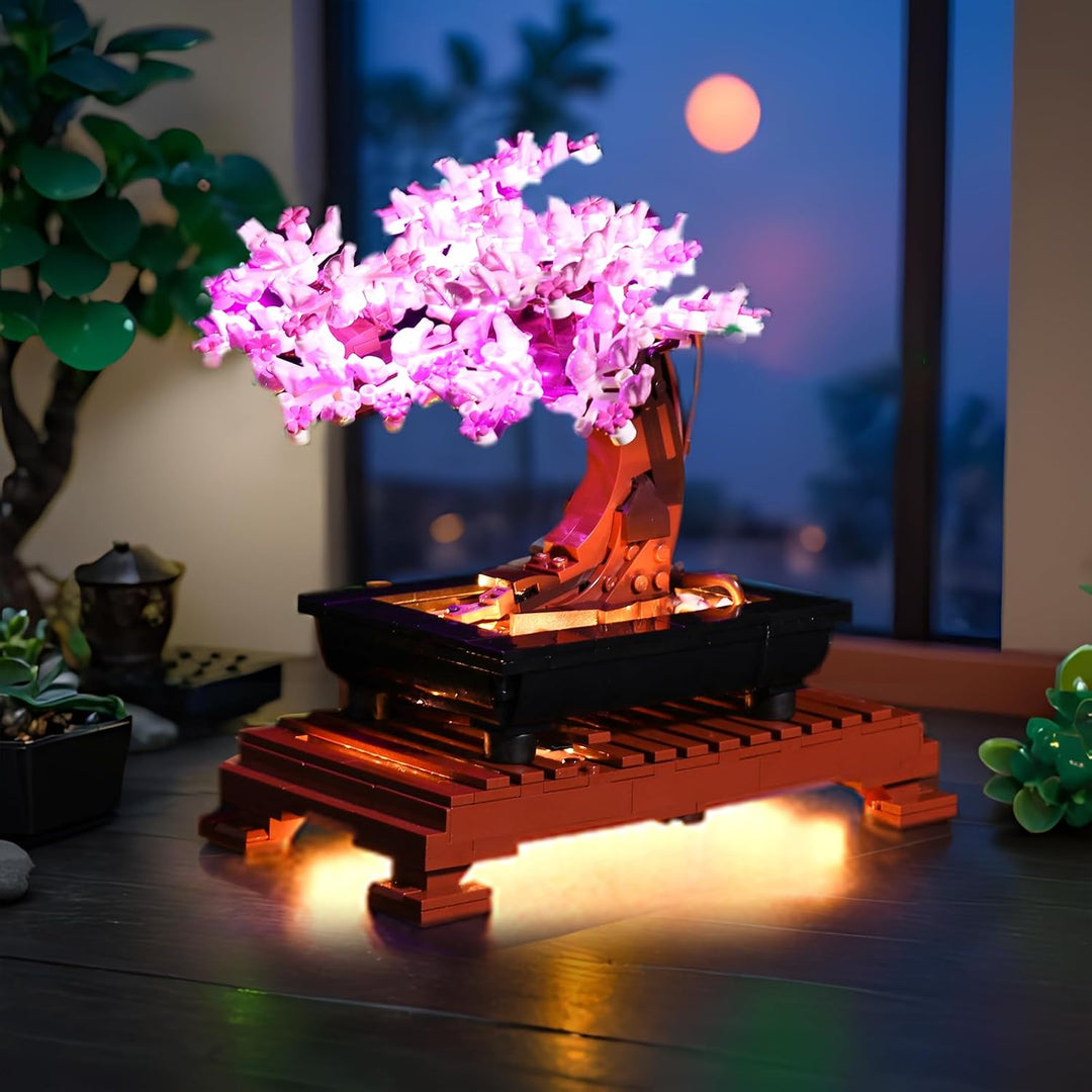 Led Licht Set für Lego Bonsai Baum, Led Beleuchtungs für Lego 10281 Tree Icons Botanik-Kollektion, H