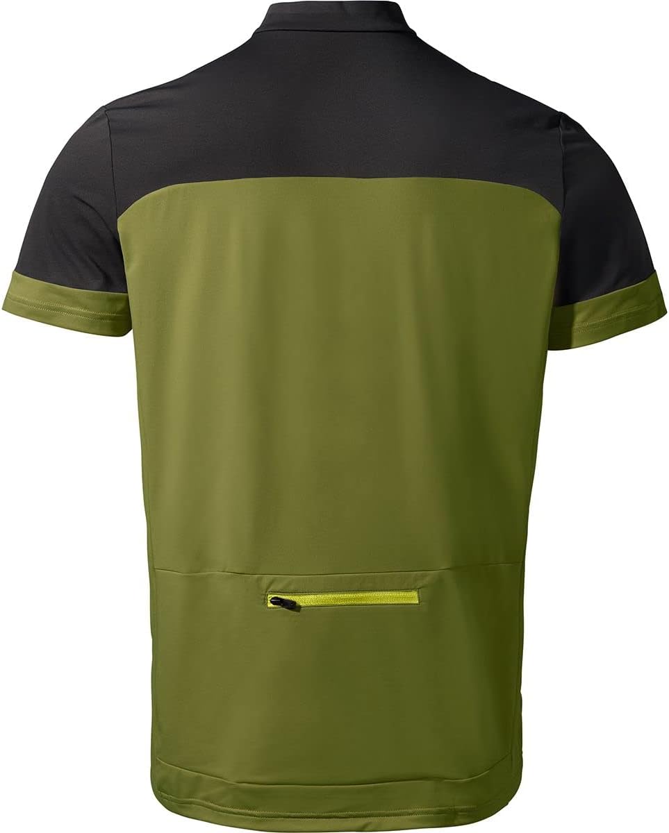 VAUDE Men's Escape Half Zip Shirt - Radshirt Herren - Radtrikot M Avocado, M Avocado
