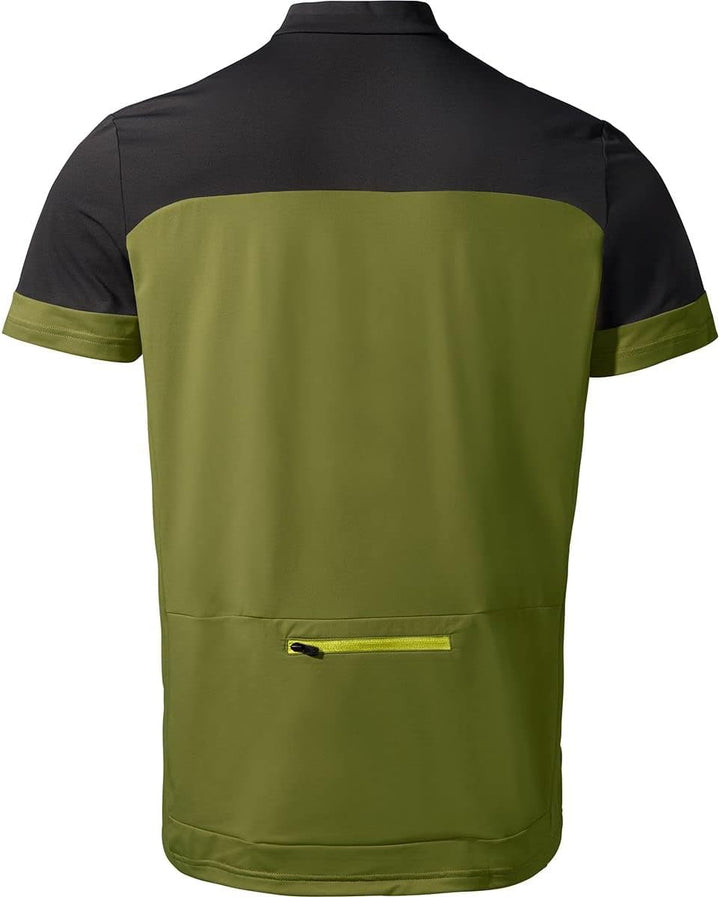 VAUDE Men's Escape Half Zip Shirt - Radshirt Herren - Radtrikot M Avocado, M Avocado