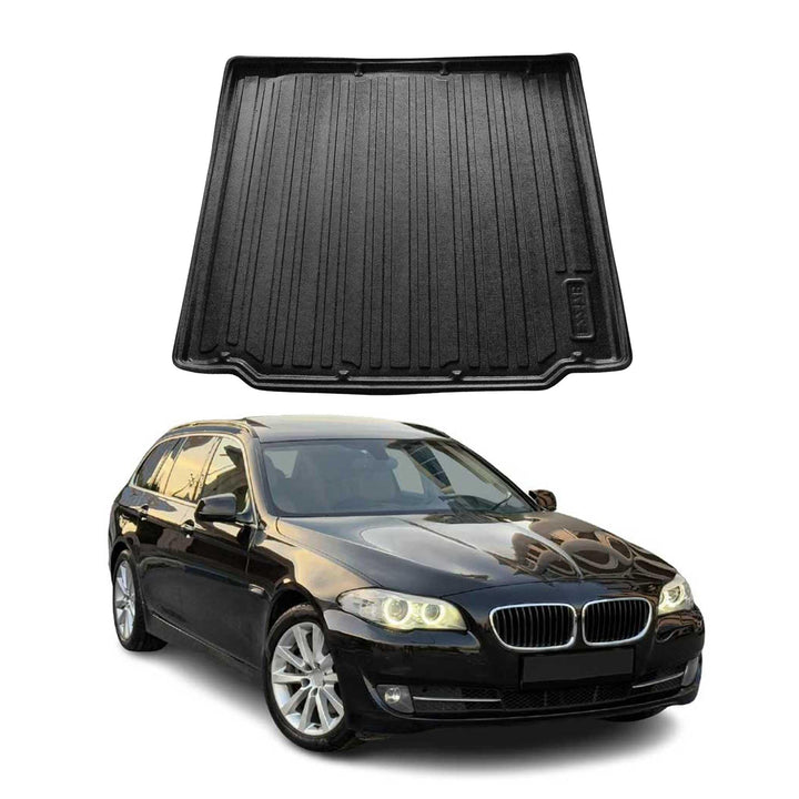 OMAC Kofferraumwanne Laderaumwanne kompatibel mit BMW 5er Touring F11 2010-2016 Gummi TPE Kofferraum