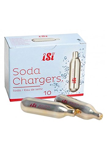Nachfüllpack Seltz CO2 (Packung mit 10 Stück) 8 g Bartender Cocktail