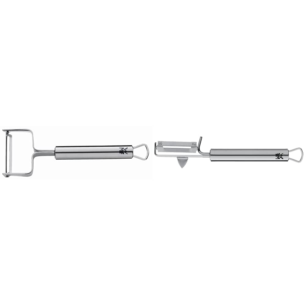 WMF Profi Plus Sparschäler 17 cm, Gemüseschäler rostfrei, Cromargan Edelstahl teilmattiert & Profi P