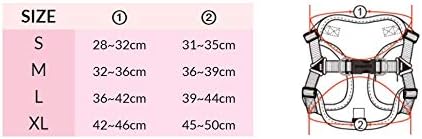 Puppia PARA-HC1533 SOFT HARNESS C, M, rosa M rosa, M rosa