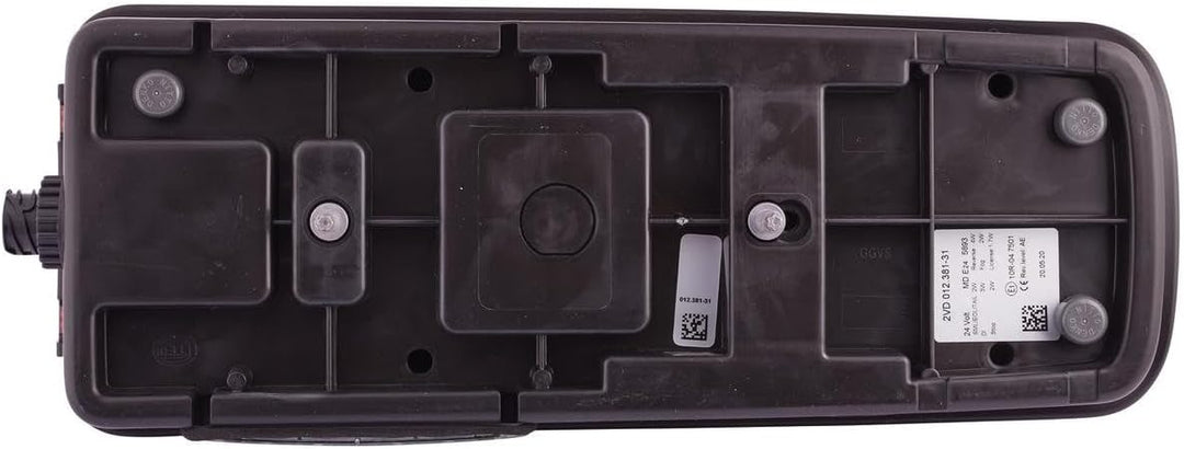 HELLA 2VD 012 381-311 Heckleuchte - Truck Full LED - LED - 24V links links DIN Stecker seitlich, lin