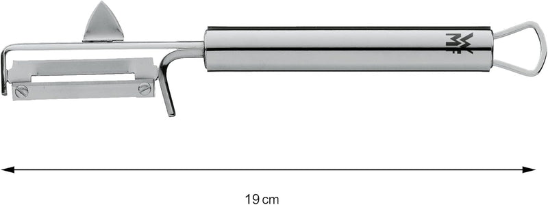 WMF Touch Messerset 2-teilig, Küchenmesser mit Schutzhülle & Profi Plus Kartoffelschäler Pendelkling